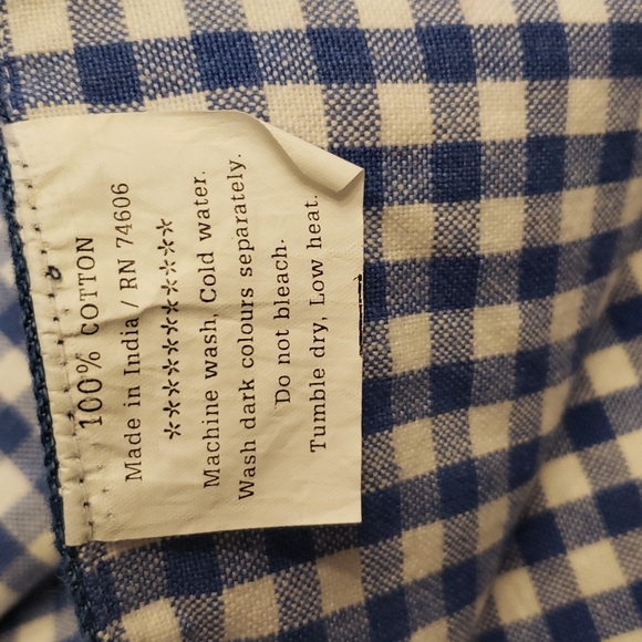 FREE WITH PURCHASE   Denim placemats - Picture 6 of 6